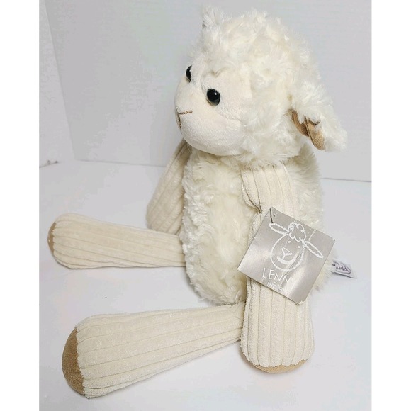 Scentsy Buddy Lenny the Lamb Sheep Plush Stuffed Animal Retired No Scent Pack - Picture 2 of 5